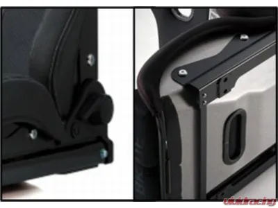 Bride Silver Stitch BKProtein | Ultra Suede GIAS III STYLE Reclining Seats - G61PLC