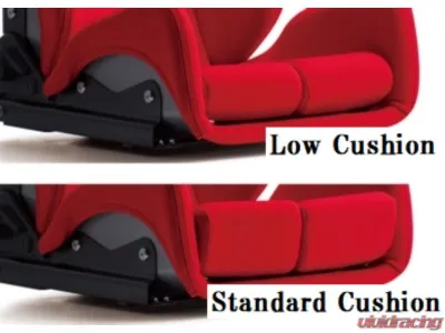 Bride Red Carbon Low Cushion GIAS III Reclining Seat - G62BSC