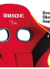 Bride Red Carbon Low Cushion GIAS III Reclining Seat                                     - G62BSC - Image 4