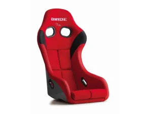 Bride Red Carbon ZETA IV Low Max System Full Bucket Seat