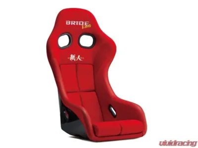 Bride Red Carbon ZETA IV KING Low Max System Full Bucket Seat - HA1RSC