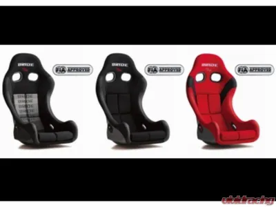 Bride Red Carbon ZIEG IV Low Max System Full Bucket Seat - HB1BSC