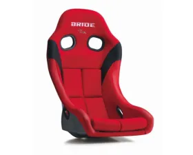 Bride Red Carbon ZIEG IV WIDE Low Max System Full Bucket Seat
