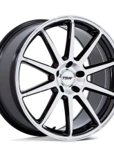 TSW Wheels TW004 Canard Wheel 19x8.5 5X112 32 Gloss Black w/Machined Face                                     - TW004BD19855732 - Image 7