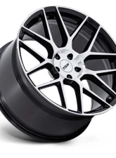 TWS TW002 Lasarthe Wheel 18x10.5 5x114.3 25 Gloss Black Machined                                     - TW002BD18051225 - Image 3