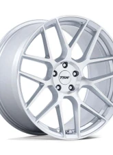 TWS TW002 Lasarthe Wheel 17x8 5x112 45 Gloss Silver Machined                                     - TW002SD17805745 - Image 2