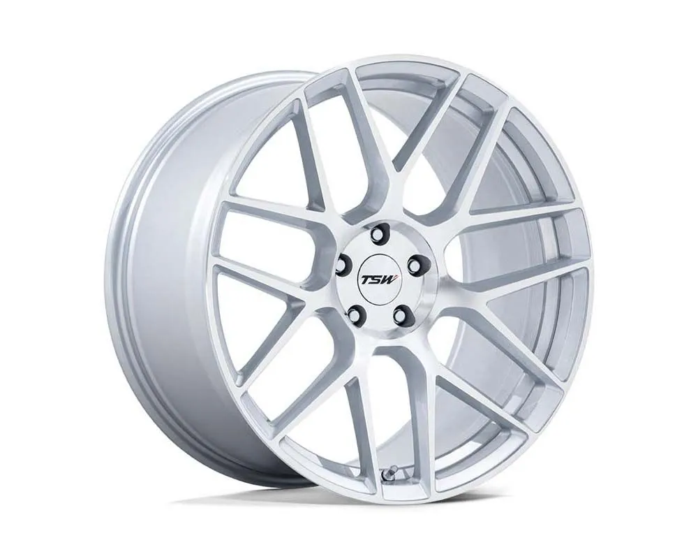 TWS TW002 Lasarthe Wheel 18x9 5x112 45 Gloss Silver Machined - TW002SD18905745