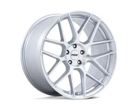 TWS TW002 Lasarthe Wheel 18x9.5 5x112 22 Gloss Silver Machined