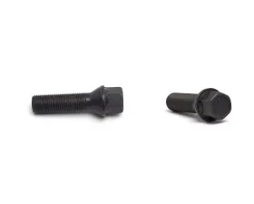 H&R Wheel Bolt 12x1.5 | 28mm Threads | 17mm Head | Merc Ball R12 - Black