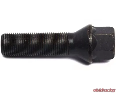 H&R Wheel Bolt 54mm Length 14x1.5 Inch w/ 19mm Head Porsche Black - 1455406SW