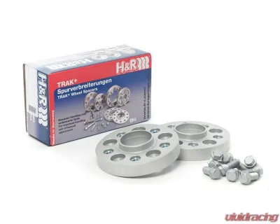 H&R TRAK+ DRA Series Wheel Spacer 5/120 14x1.25 22.5mm Black Rear Axle Only BMW XM G09 AWD 2023-2024 - 4575664SW
