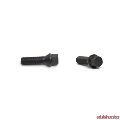 H&R Wheel Bolt 30mm Length 14x1.5 Inch w/ 17mm Head Tapered Black - 1453001SW
