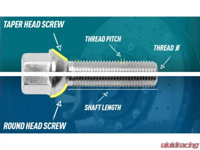 H&R 14 x 1.5 48.5 Movable Taper 19 - 14548508