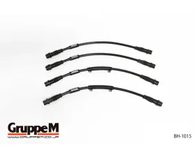 GruppeM Carbon Steel Fitting Brake Line System (Front & Rear) Porsche 987 Boxster 2005-2012