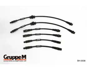 GruppeM Carbon Steel Fitting Brake Line System BMW Z3 E36 2.8L 1998-2000