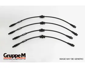 GruppeM Carbon Steel Fitting Brake Line System BMW 428i | 430i F32/F33/F36 2.0L 2013-2020