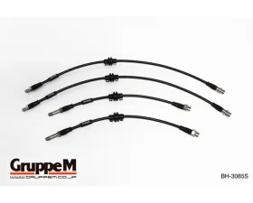 GruppeM Stainless Steel Fitting Brake Line System BMW 330e G20/G21 2.0L 2019+