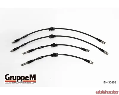 GruppeM Stainless Steel Fitting Brake Line System BMW 330e G20/G21 2.0L 2019+ - BH-3085S