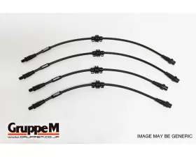 GruppeM Carbon Steel Fitting Brake Line System Mercedes-Benz C63 AMG (205) 4.0L 2015+