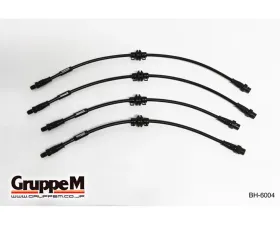 GruppeM Carbon Steel Fitting Brake Line System (Front & Rear) Mini John Cooper Works/JCW 1.6L 2008-2014