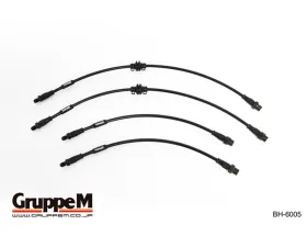 GruppeM Carbon Steel Fitting Brake Line System (Front & Rear) Mini Cooper | S | D | One 1.6L 2011-2017