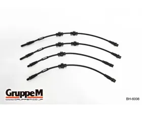 GruppeM Carbon Steel Fitting Brake Line System (Front & Rear) Mini Cooper S | SD | D | JCW 2014+