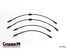 GruppeM Carbon Steel Fitting Brake Line System (Front & Rear) Mini Cooper SD R60/R61 2.0L 2014-2017