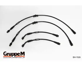 GruppeM Carbon Steel Fitting Brake Line System (Front & Rear) Volkswagen Golf MK7 | GTI MK7 2.0L 2013+