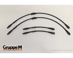 GruppeM Carbon Steel Fitting Brake Line System (Front & Rear) Alfa Romeo 156 Sport Wagon GTA 3.2L 2003-2004