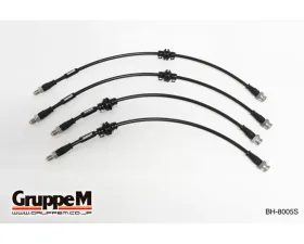 GruppeM Stainless Steel Fitting Brake Line System (Front & Rear) Alfa Romeo 159 JTS 2.2L 2006-2011
