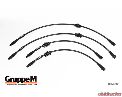 GruppeM Carbon Steel Fitting Brake Line System (Front & Rear) Alfa Romeo 159 JTS Q4 3.2L 2002-2011 - BH-8006