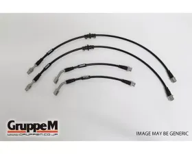 GruppeM Stainless Steel Fitting Brake Line System (Front & Rear) Alfa Romeo 159 JTS Q4 3.2L 2002-2011