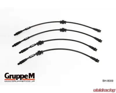 GruppeM Carbon Steel Fitting Brake Line System (Front & Rear) Alfa Romeo Brera 2.2L 2006-2011 - BH-8009