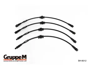 GruppeM Carbon Steel Fitting Brake Line System (Front & Rear) Alfa Romeo 4C | Spider 1.7L 2015+