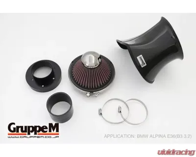 GruppeM Ram Air Intake System BMW Alpina B3 E36 3.2L 1996-2000 - FRI-0109