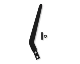 Hurst 10 inch Tall 5.5 inch Set Back Satin Black Shifter Stick Billet