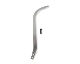 Hurst 16.5 inch Tall 4.5 inch Set Back Raw Aluminum Shifter Stick Billet