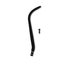Hurst 16.5 inch Tall 4.5 inch Set Back Satin Black Shifter Stick Billet