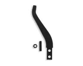 Hurst 8.6 inch Tall 2.5 inch Set Back Satin Black Shifter Stick Billet