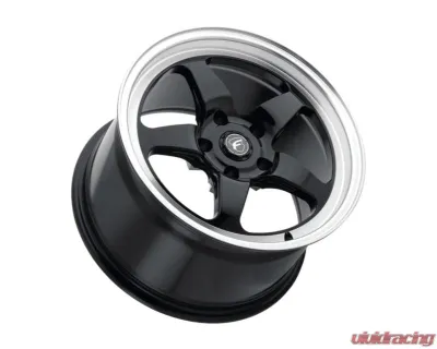Forgestar D5 Drag 18x5 5x120.65 ET-38 BS  1.5 Gloss Black | Diamond Lip 70.3 - F0918C062N38