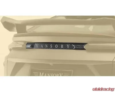 Mansory Venatus EVO Rear Hatch Panel w/Silver Mansory Venatus EVO Logo Lamborghini Urus 2018+ - 636 802 771