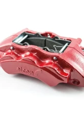 Alcon 350 x 32mm Rotors 6-Piston Red Calipers Front Brake Upgrade Kit Jeep JL 2018+                                     - BKF1551K06 - Image 2