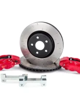 Alcon 350x32mm Rotors 4-Piston Red Calipers Front Brake Upgrade Kit Jeep JK 2007+                                     - BKF5459AX02 - Image 5