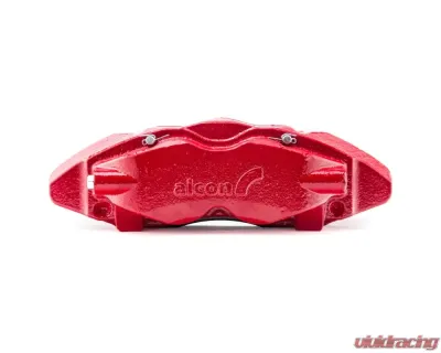 Alcon 350x32mm Rotors 4-Piston Red Calipers Front Brake Upgrade Kit Jeep JK 2007+ - BKF5459AX02
