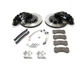 Alcon 412x36mm Rotor Grey 6 Piston Caliper RC6 Front Axle Kit Nissan GT-R R35 2009+