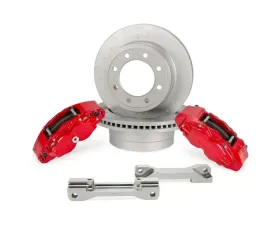 Alcon 363x38mm Rotors 4 Piston Rear Brake Kit Ford F250 / F350 2017+
