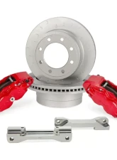 Alcon 363x38mm Rotors 4 Piston Rear Brake Kit Ford F250 / F350 2017+                                     - BKR5459P28 - Image 4