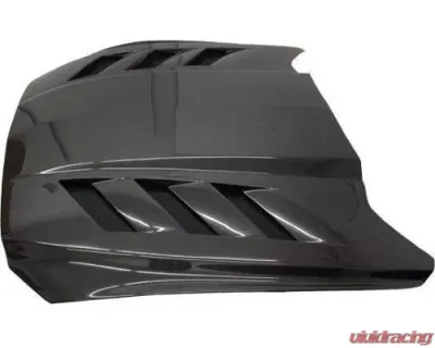 VIS Racing AMS Style Carbon Fiber Hood Ford Mustang 2-Door 2018-2022 - 18FDMUS2DAMS-010C