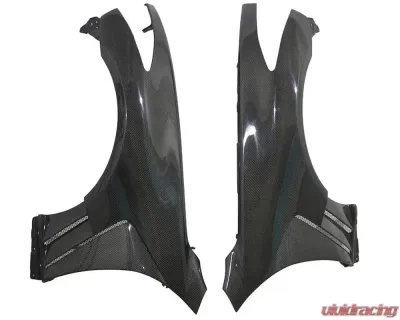 VIS Racing Carbon Fiber Fenders FVS Style for Infiniti Q50 4DR 2015-2022 - 14INQ504DFVS-007C
