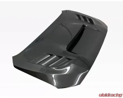 VIS Racing VS 2 Style Black Carbon Fiber Hood Subaru WRX | STI 2015-2021 - 15SBWRX4DVS2-010C